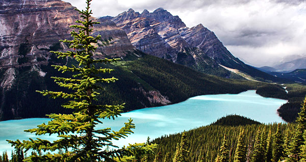 Photo tour image from the Canadian Rockies, Alberta, Canada