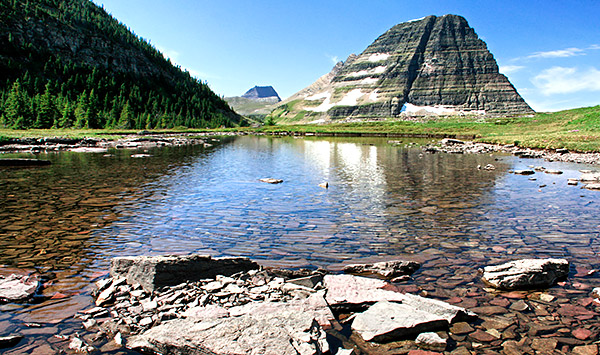 Photo library image from Glacier National Park in Montana