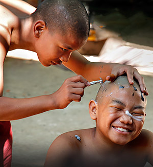 Photo of the Myanmar faces and places