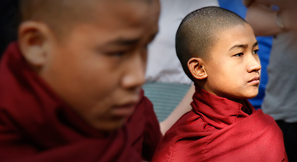 Photo of the Myanmar faces and places