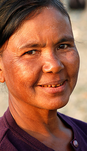 Photo of the Myanmar faces and places