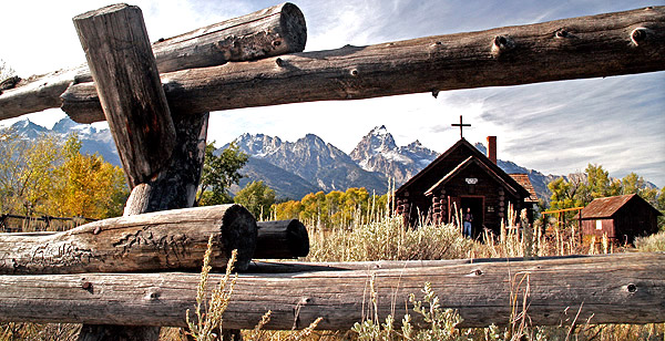 Chapel of the Transfiguration, Grand Teton national park, Wyoming