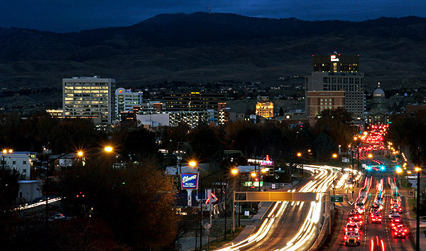 Capitol Boulevard, Boise, Idaho:  Strictly copyrighted John Baker Photographer, JayBee Stock.com