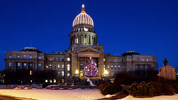 Idaho State Capitol buliding:  Strictly copyrighted John Baker Photographer, JayBee Stock.com