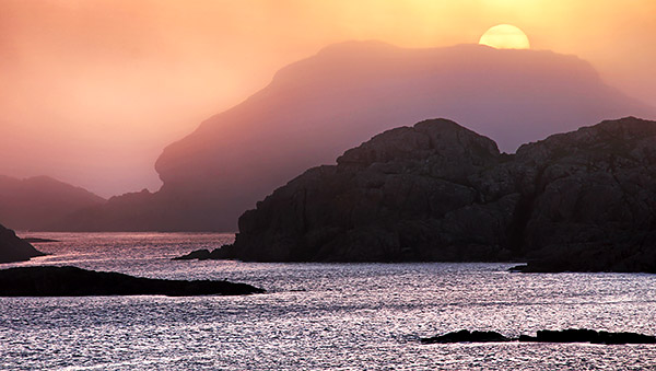 Sunset, Isle of Iona, Scotland, UK