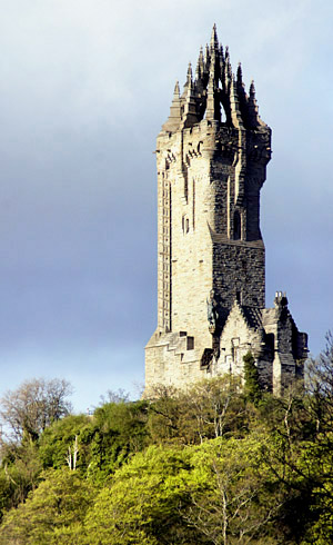 Wallace Tower, near Stirling, Scotland, UK